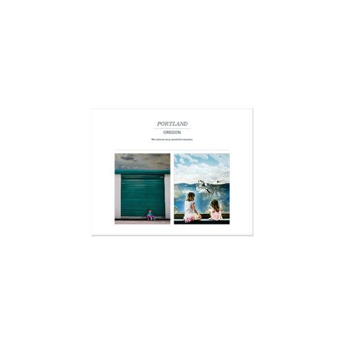 Modern White 8x11 undefined  Premium Album