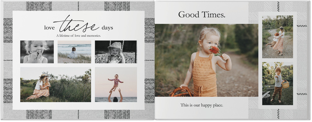 Black and White Rustic 11x14 undefined  Photo Book