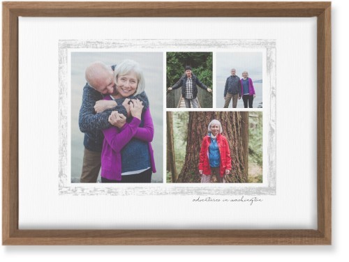 Brushed Border Collage Of Four