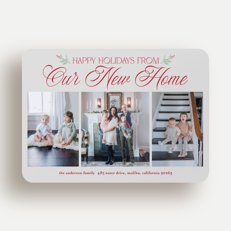 Script New Home Moving Announcement