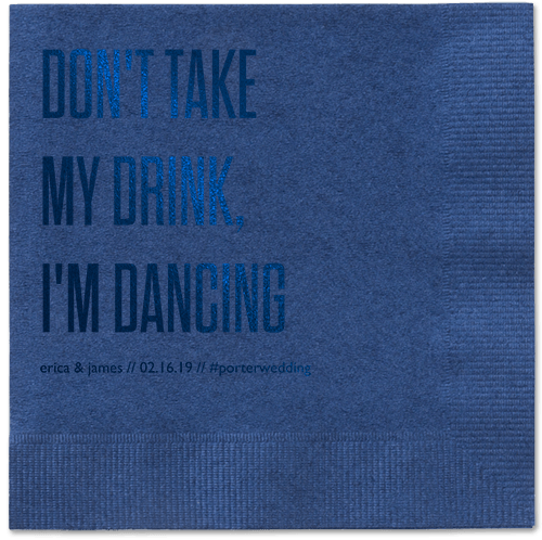 Blue Napkins