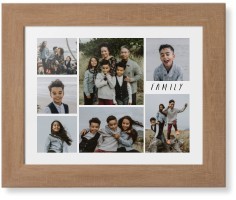 Rustic Picture Gallery Collage Of Seven