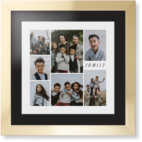 Rustic Picture Gallery Collage Of Seven