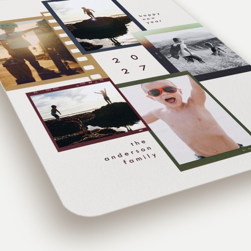 Film Frames New Year's Card