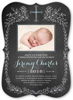 Chalkboard Christening Boy