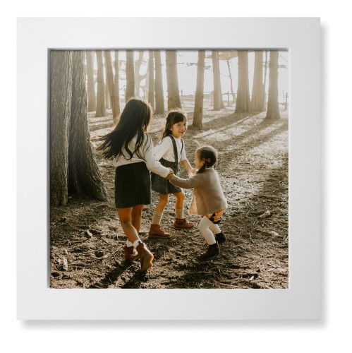 Framed Prints: Photo Gallery White Contemporary Frame 12x12 1 Photo Shutterfly