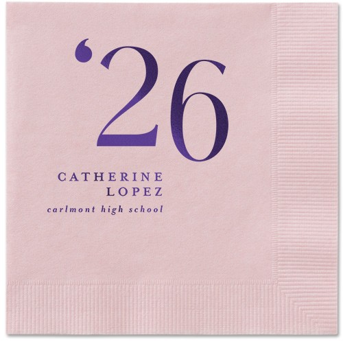 Purple Party Napkins