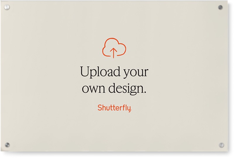 Upload Your Own Design Acrylic Print