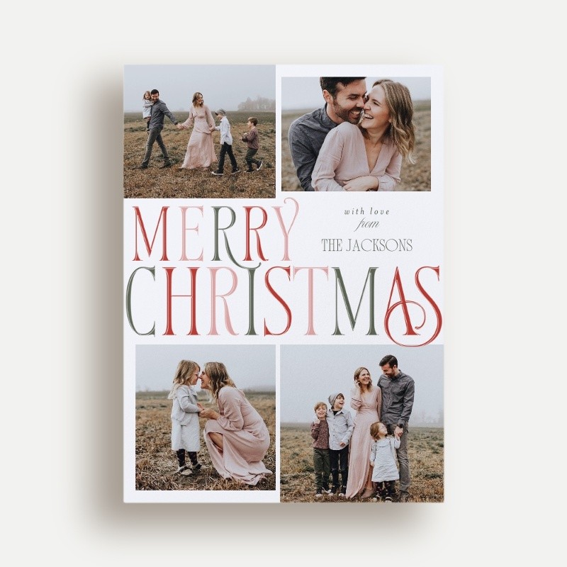 Merry Marquee Holiday Card