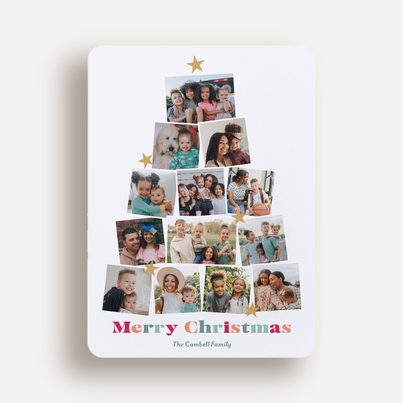 Photo Tree Holiday Card