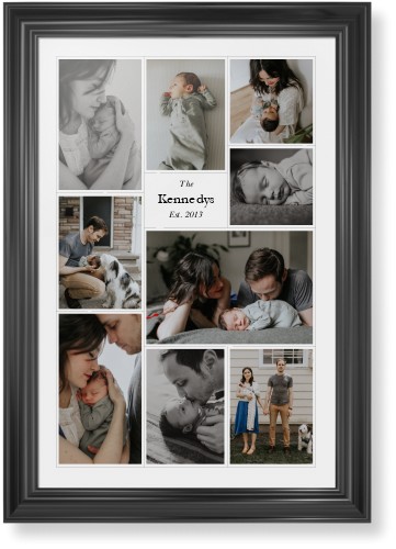 Modern Family Collage Portrait