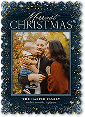 Snowflake Foil Stamped