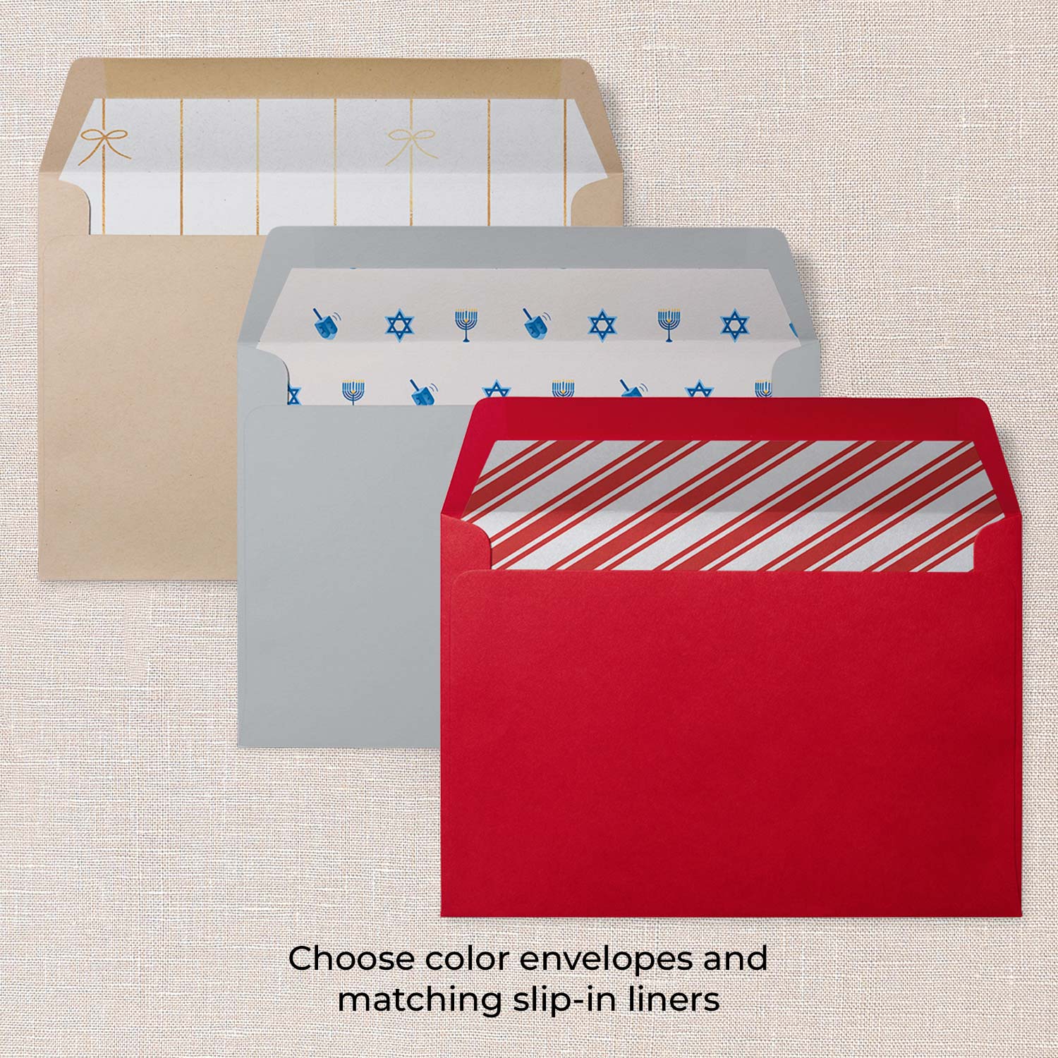 Welcoming Year 6x8 Beige  New Year's Card