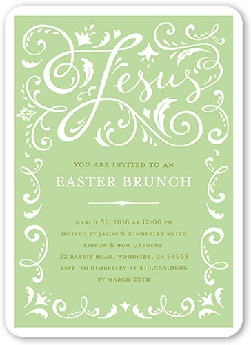 Easter Invitations For Community Centers