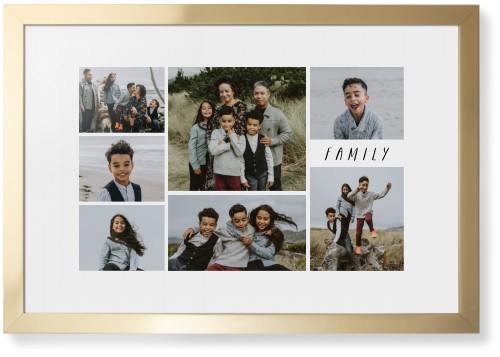 Rustic Picture Gallery Collage Of Seven