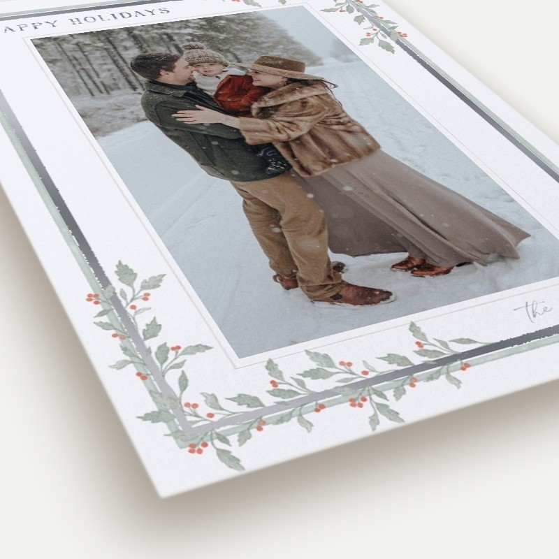 Climbing Vines Holiday Card