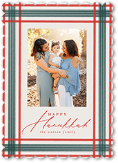 Brushed Plaid Border