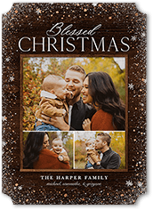 Snowflake Foil Stamped