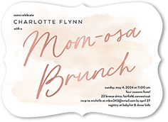 Baby Brunch Brushstrokes