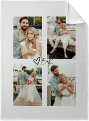 Minimalist Heart Initials