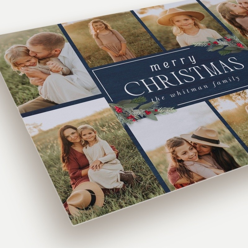 Berry Collage Holiday Card
