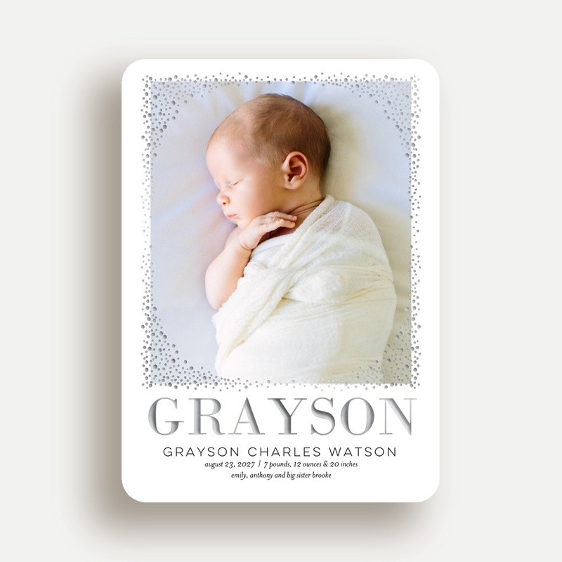 Shimmering Baby Borders