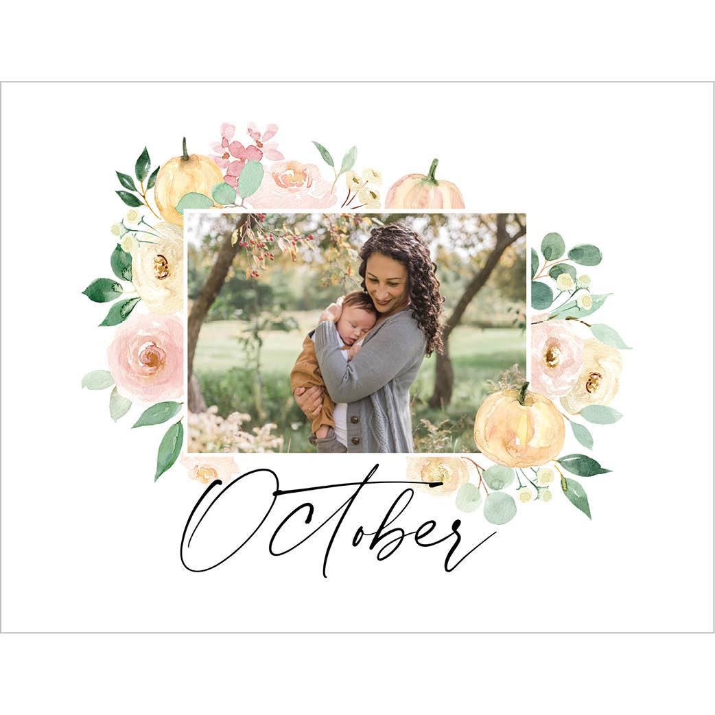 Seasonal Watercolor Florals by Kim Thoa 8x11 undefined  Wall Calendar