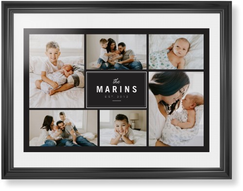 Contemporary Family Collage