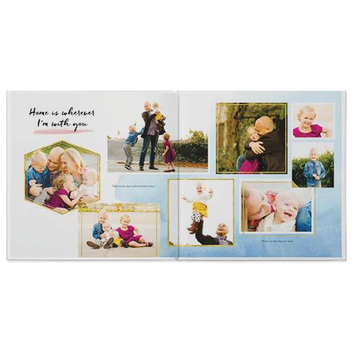 Modern Watercolor Ombre 8x8 undefined  Premium Album