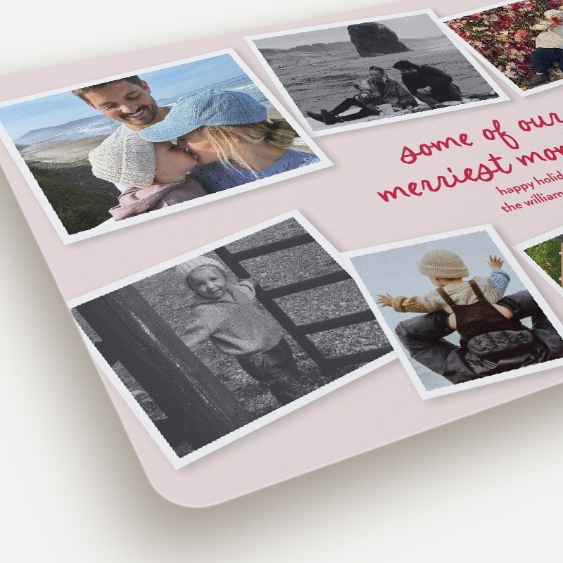Tilted Memories Holiday Card