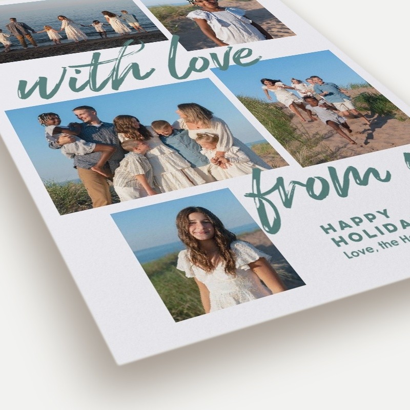 With Love Holiday Card