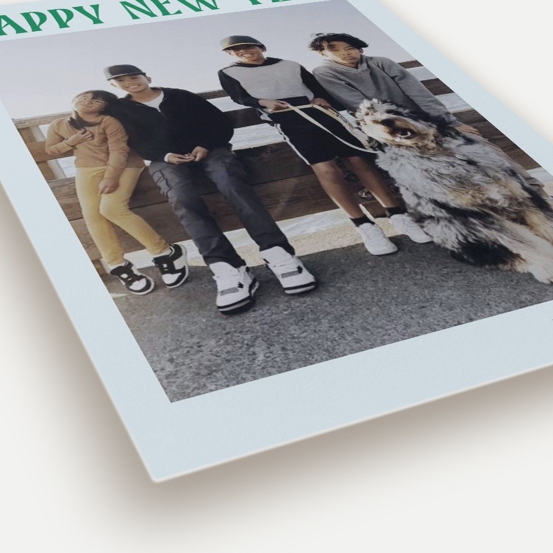 Bold Collage Holiday Card