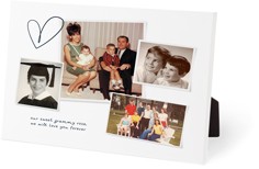 Minimalist Heart Memorial