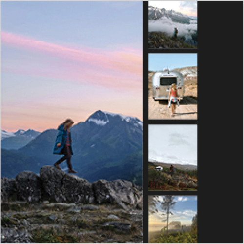 Black and White Gallery Calendar 12x12 undefined  Wall Calendar