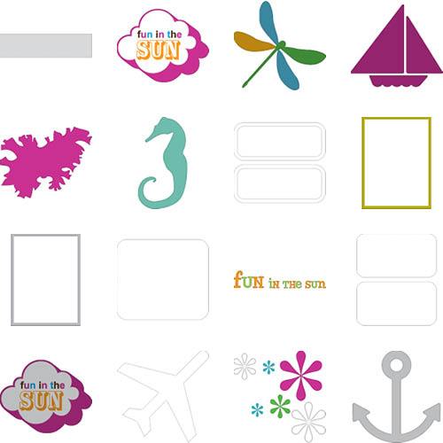 Fun In The Sun 12x12 undefined  Premium Album