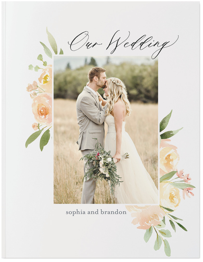 Watercolor Floral Wedding by Kim Thoa