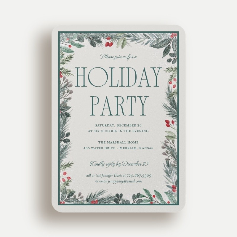Elegant Fast Christmas Card