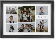 Rustic Picture Gallery Collage Of Seven