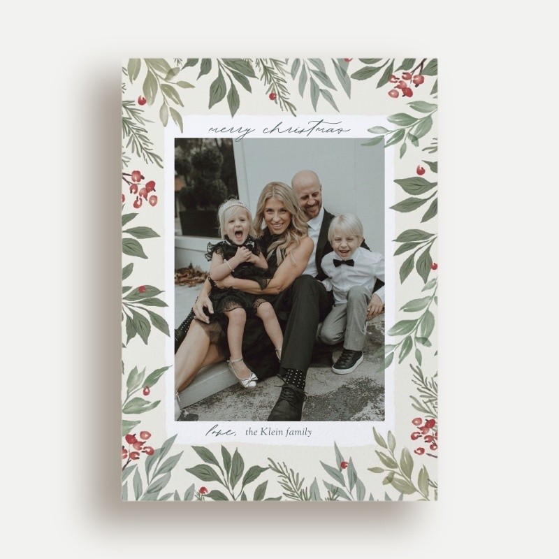 Berry Botanical Holiday Card