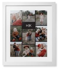 Modern Gallery Monogram of Nine