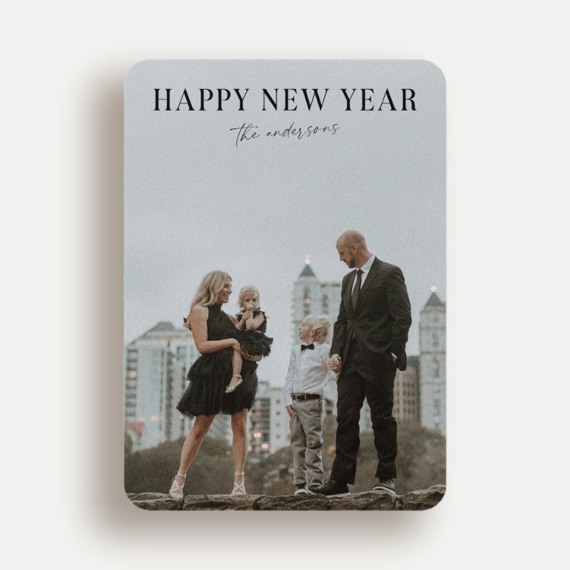 Bright Statement Holiday Card