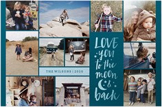 To The Moon and Back Collage