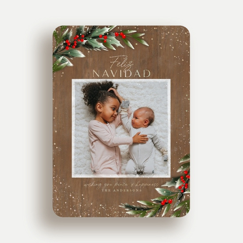 Frosty Foliage Frame