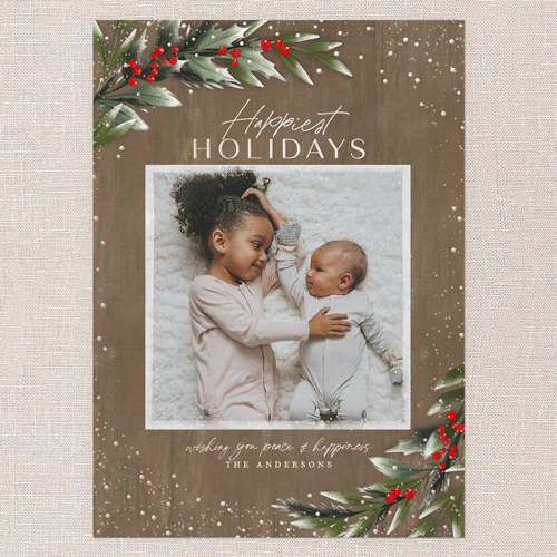 Frosty Foliage Frame
