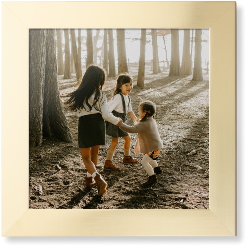 Framed Prints: Photo Gallery Gold Contemporary Frame 12x12 1 Photo Shutterfly