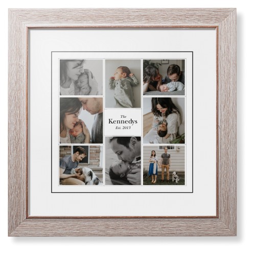 Modern Family Collage Portrait