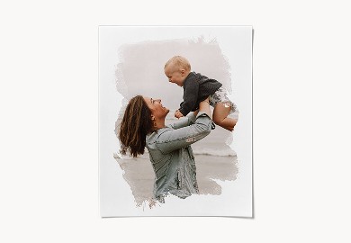 Photo Number Art Print | Wall Decor