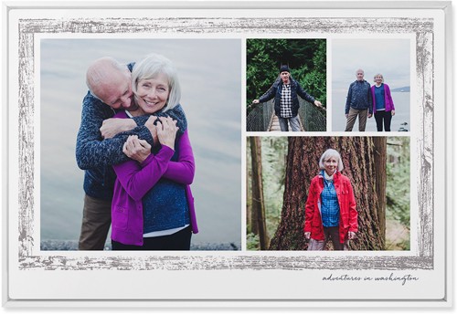 Brushed Border Collage Of Four