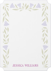 Symbolic Floral Frame