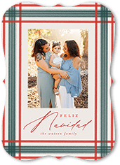 Brushed Plaid Border